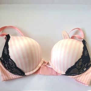 Brand new with tags- Rare Print Victoria's secret Bombshell Bra 34B